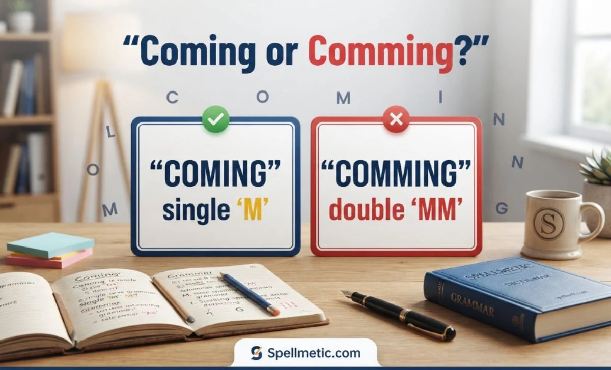 Coming vs Comming