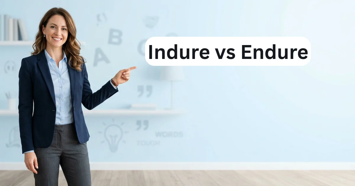 Indure or Endure