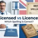 Licensed or Licenced