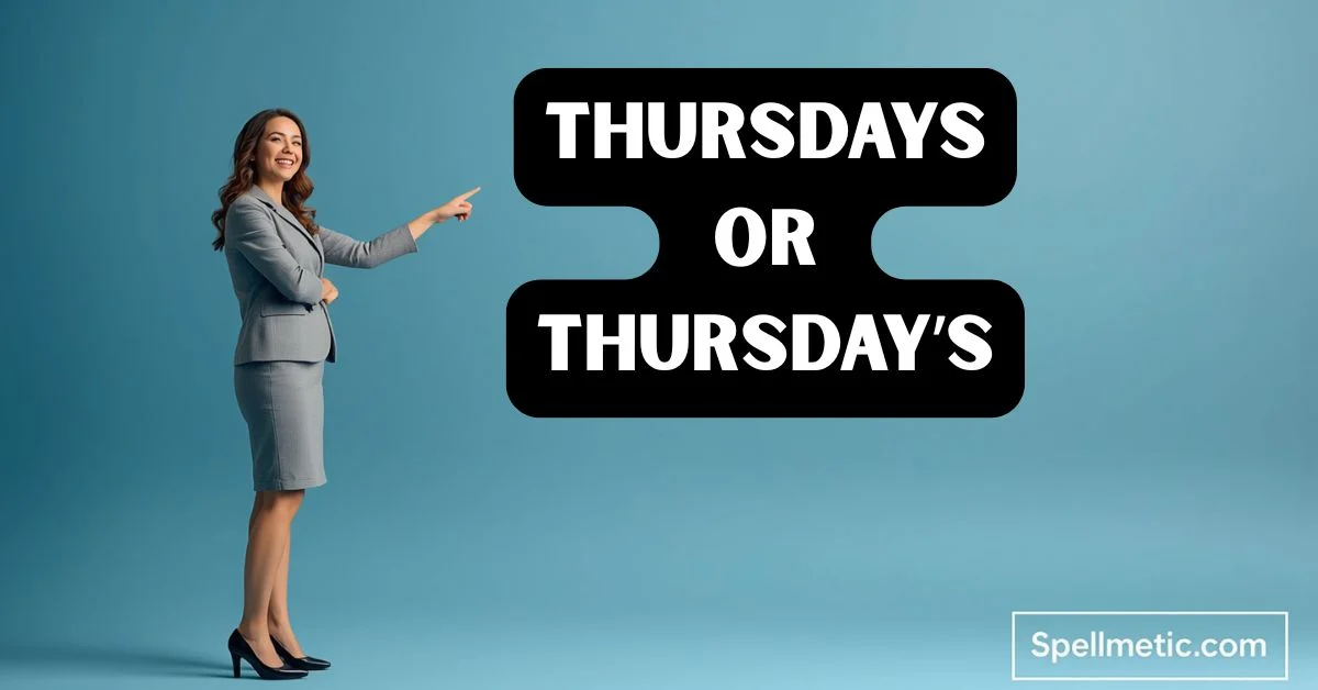 Thursdays or Thursday’s
