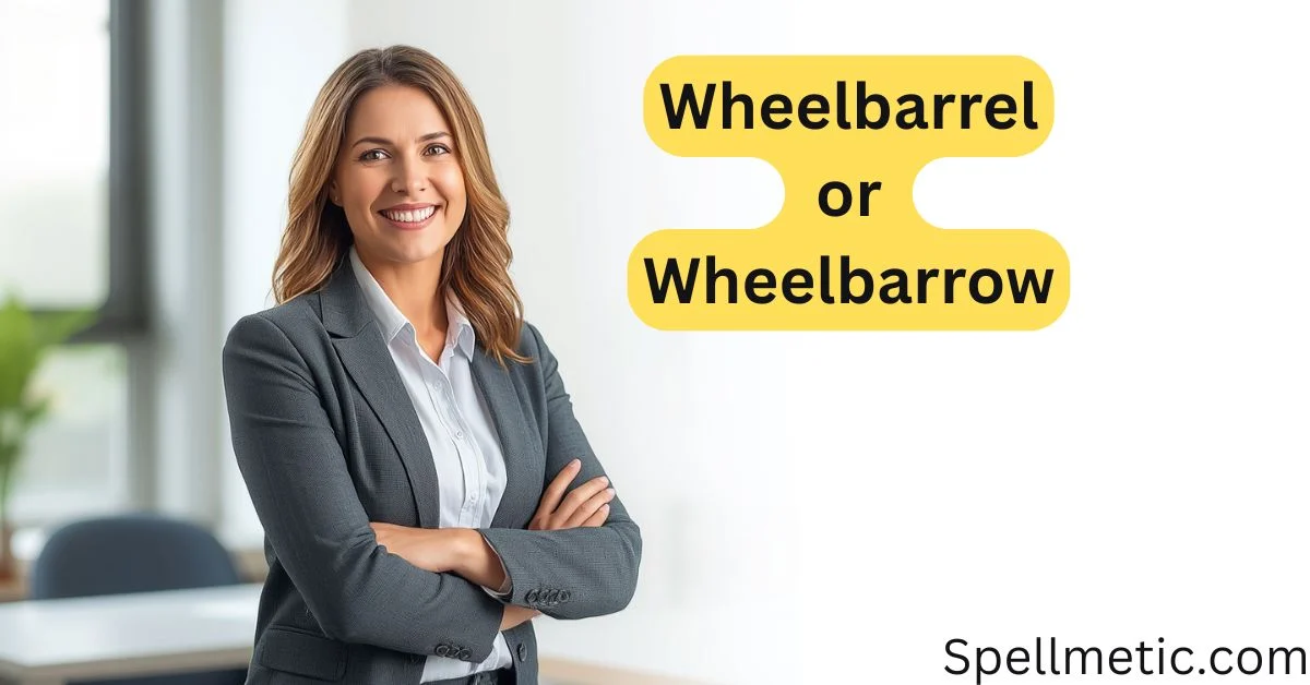 Wheelbarrel or Wheelbarrow