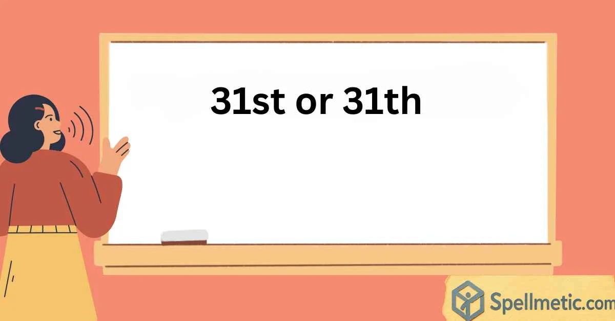 31st or 31th