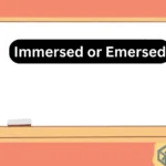 immersed or emersed