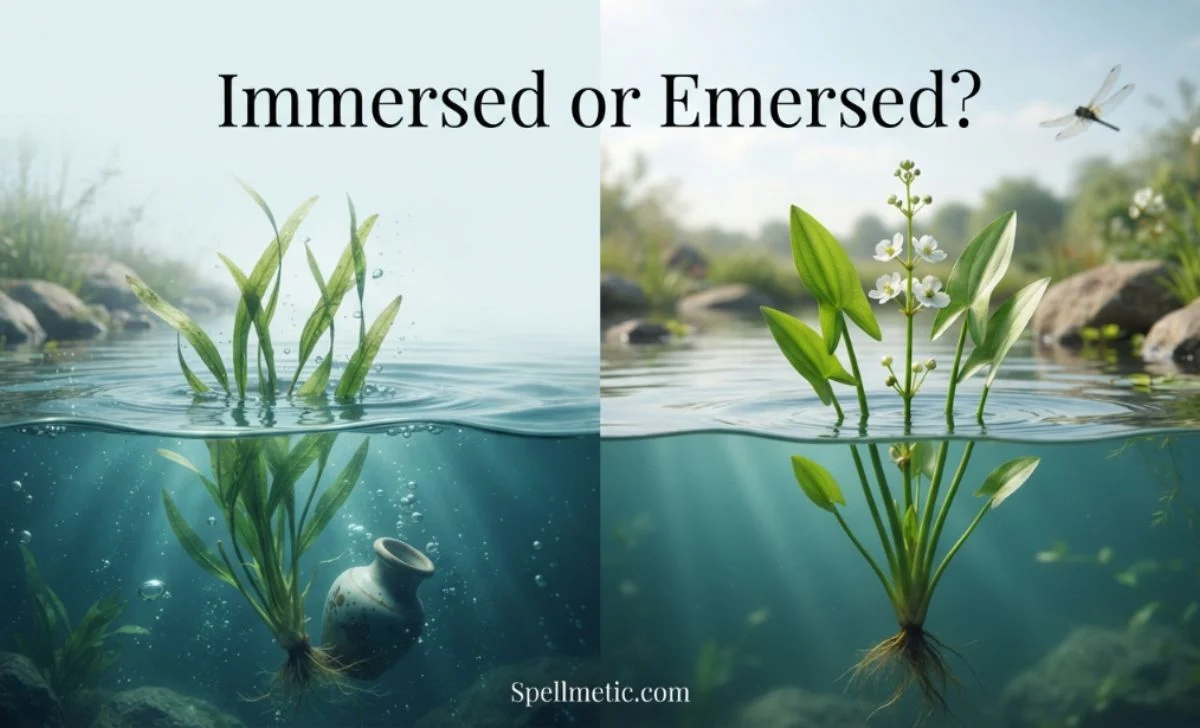 immersed-or-emersed