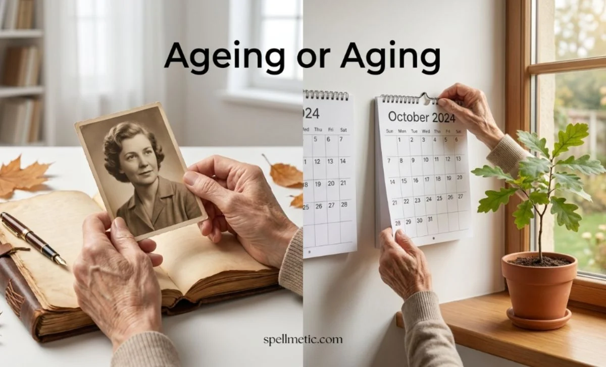 ageing or aging