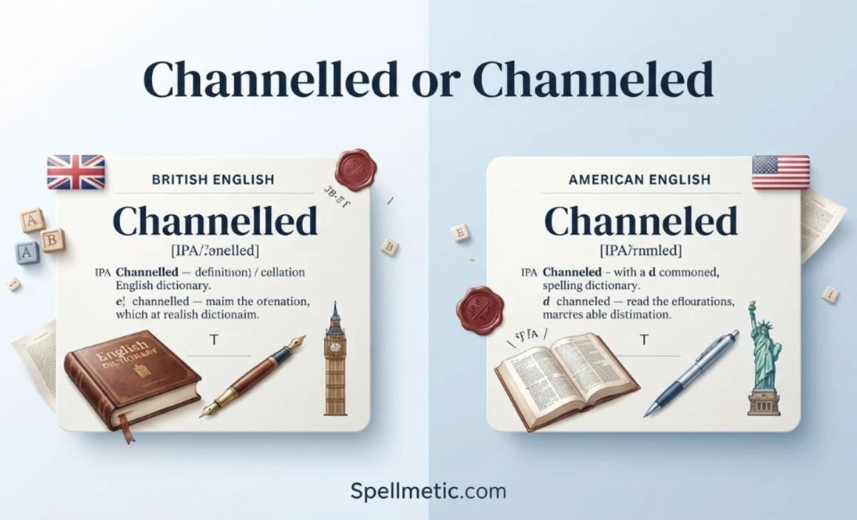 channelled or channeled