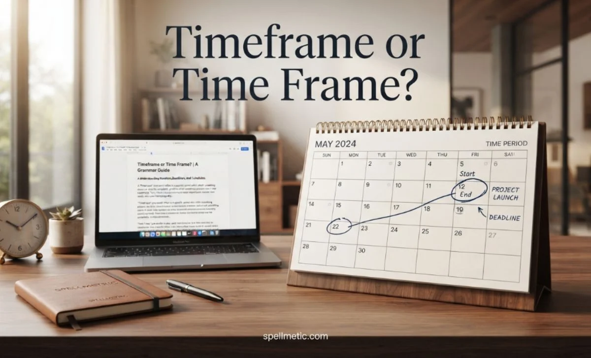 timeframe or time frame