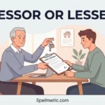 lessor or lessee
