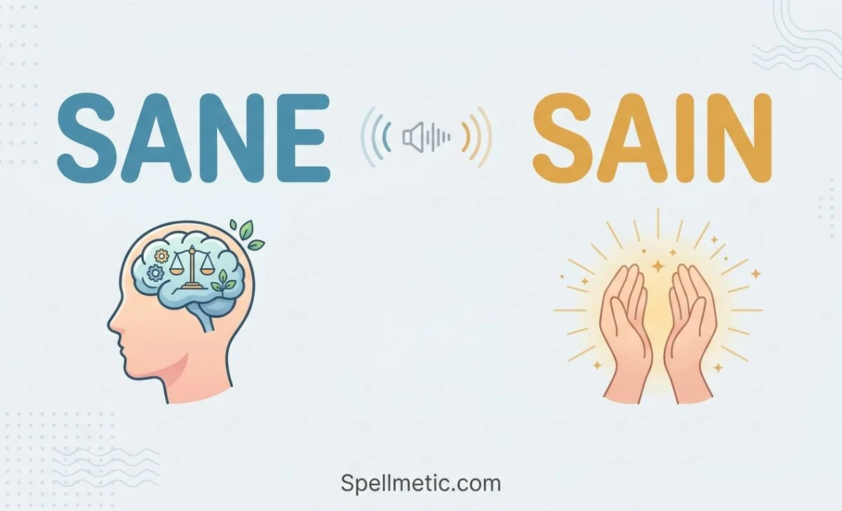 sane or sain