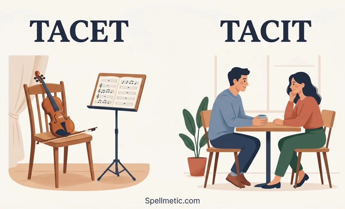 tacet or tacit